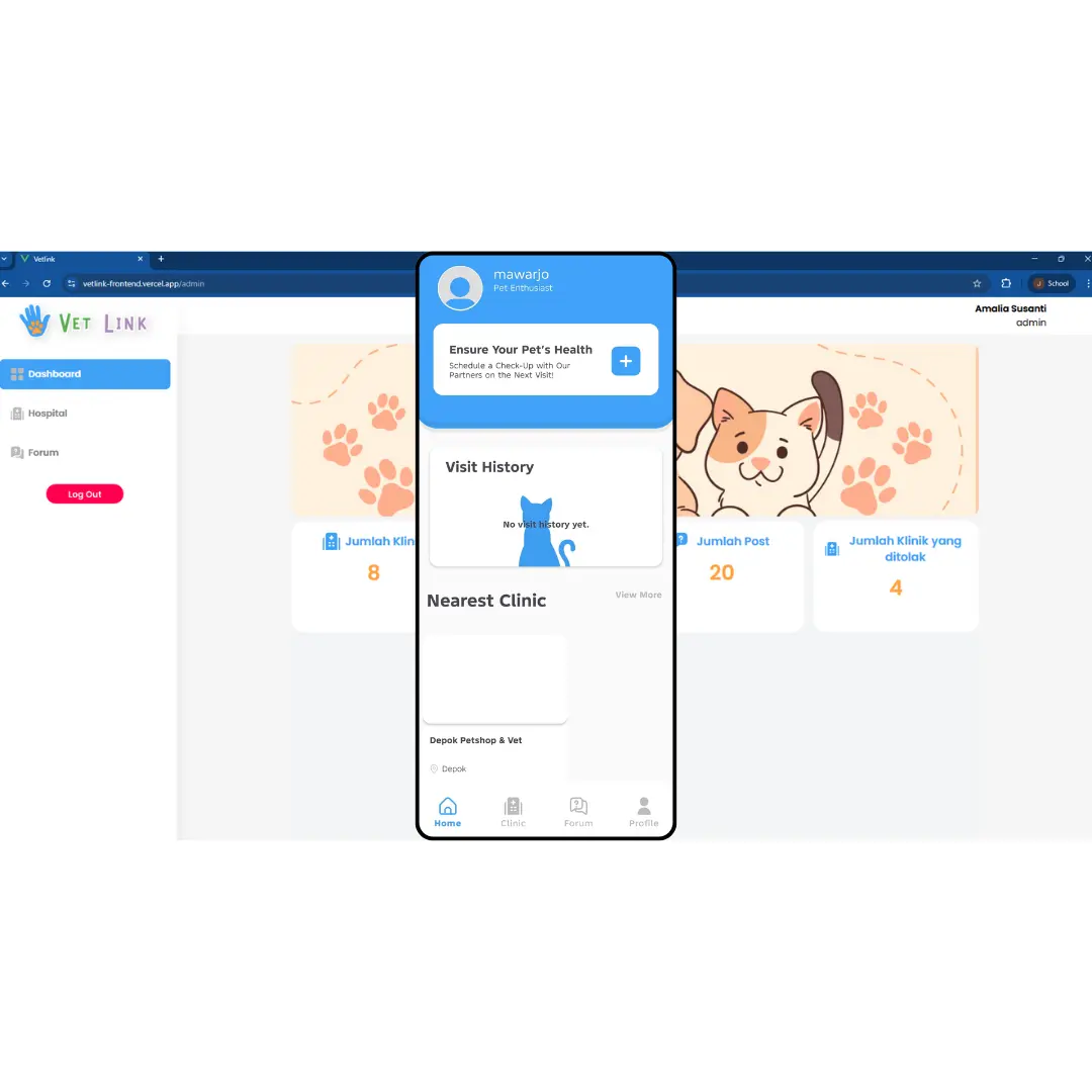 Website & App Vetlink